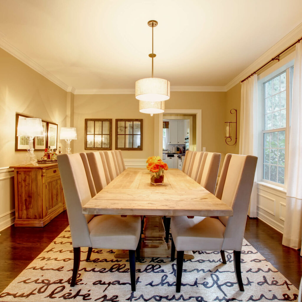 Dining room carpet flooring | Direct Carpet Unlimited